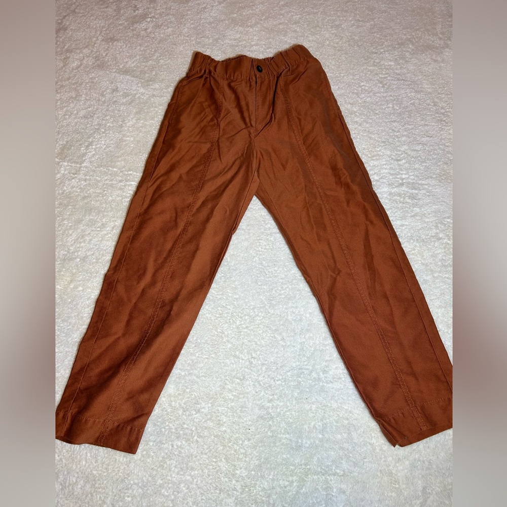 NWOT $100 Madewell Burnt Orange/Brown Pants‎ ( XXS )